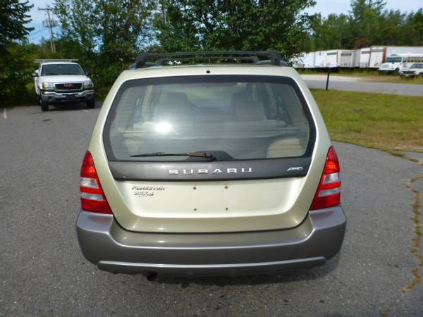 2003 SUBARU FORESTER AUTOMATIC ALL WHEEL DRIVE CLEAN RUNS/DRIVES GOOD for sale in Milford, ME – photo 4