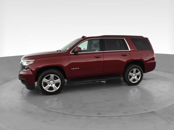 2016 Chevy Chevrolet Tahoe LT Sport Utility 4D suv Red - FINANCE -... for sale in Washington, District Of Columbia – photo 4