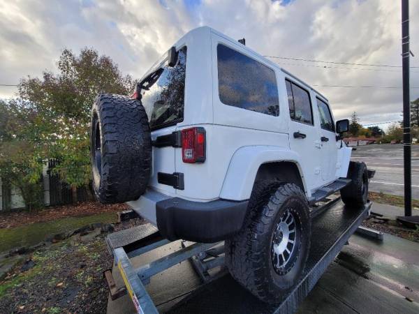 2012 Jeep Wrangler 4x4 4WD Unlimited Sahara Sport Utility 4D SUV... for sale in Portland, OR – photo 3