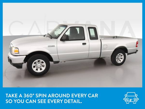 2010 Ford Ranger Super Cab XLT Pickup 4D 6 ft pickup Silver for sale in Mattoon, IL – photo 3