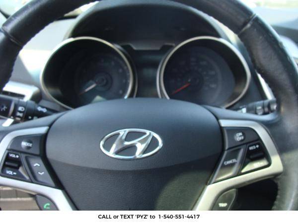 2012 HYUNDAI VELOSTER Coupe BASE (SILVER) - - by for sale in Bedford, VA – photo 3