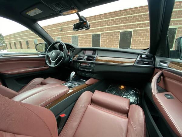 2012 BMW X6 xDrive35i: 1 Owner Black & GORGEOUS Red Leather Inter for sale in Madison, WI – photo 16