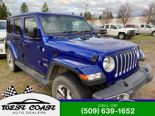 2020 Jeep Wrangler Unlimited Unlimited Sahara - cars & trucks - by... for sale in Kennewick, WA