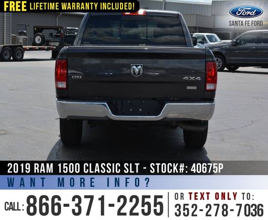 *** 2019 Ram 1500 Classic SLT *** Camera - Flex Fuel - Bluetooth -... for sale in Alachua, FL – photo 6