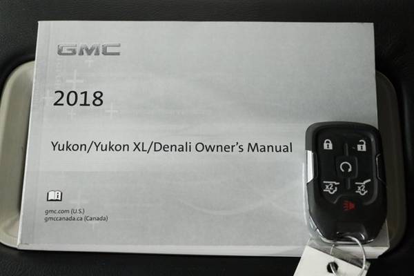 SUNROOF-DVD White 2018 GMC Yukon XL Denali 4X4 4WD SUV for sale in Clinton, KS – photo 14