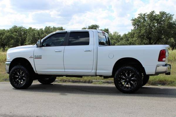WHITE KNIGHT! 2015 RAM 2500 BIG HORN 4X4 CUMMINS LIFTED 20"FUELS&35'S! for sale in Temple, TX – photo 6