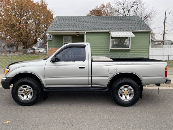 2000 TOYOTA TACOMA REG-CAB 4x4 LOW MILES ONLY 151K - cars & trucks -... for sale in Spokane, WA – photo 2