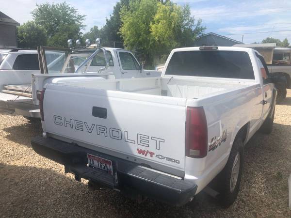 1997 Chevrolet W/T K1500 4x4 - cars & trucks - by owner - vehicle... for sale in Boise, ID – photo 4