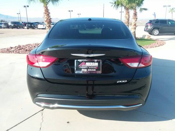 2015 *Chrysler* *200* *4dr Sedan Limited FWD* Black for sale in Lake Havasu City, AZ – photo 5