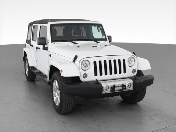 2015 Jeep Wrangler Unlimited Sahara Sport Utility 4D suv White - -... for sale in Chicago, IL – photo 16