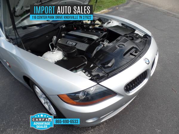 2003 BMW Z4 ROADSTER! 2.5LITER! 5-SPEED MANUAL! LOW MILES! CONVERTIBLE for sale in Knoxville, TN – photo 12