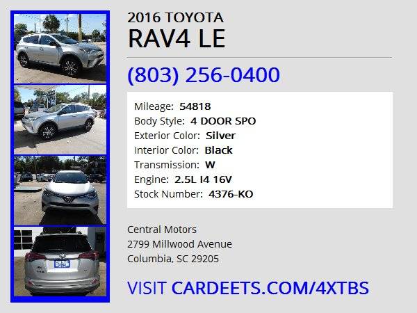 2016 TOYOTA RAV4 LE - cars & trucks - by dealer - vehicle automotive... for sale in Columbia, SC – photo 11