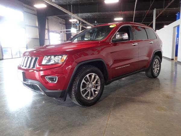2015 Jeep Grand Cherokee 4x4 Limited 4dr SUV, Red for sale in Gretna, IA – photo 4