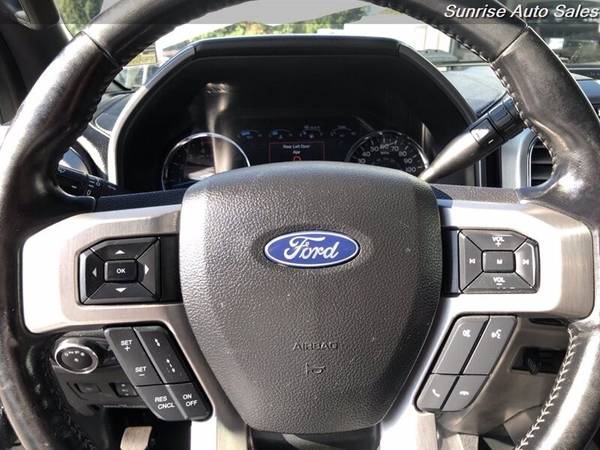 2017 Ford F-350 Diesel 4x4 4WD F350 Super Duty Platinum Truck - cars... for sale in Milwaukie, OR – photo 16