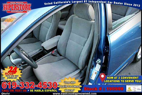 2008 HONDA CIVIC EX sedan-EZ FINANCING-LOW DOWN! for sale in El Cajon, CA – photo 16
