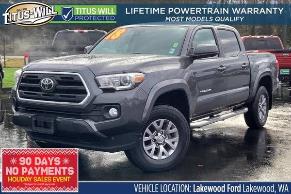 2018 Toyota Tacoma Truck SR5 Crew Cab - cars & trucks - by dealer -... for sale in Lakewood, WA – photo 11