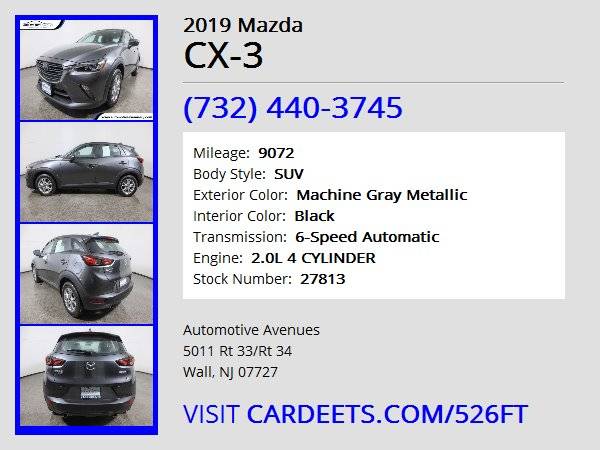 2019 Mazda CX-3, Machine Gray Metallic - - by dealer for sale in Wall, NJ – photo 22