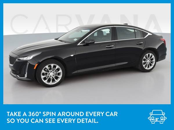 2020 Caddy Cadillac CT5 Premium Luxury Sedan 4D sedan Black for sale in Indianapolis, IN – photo 3