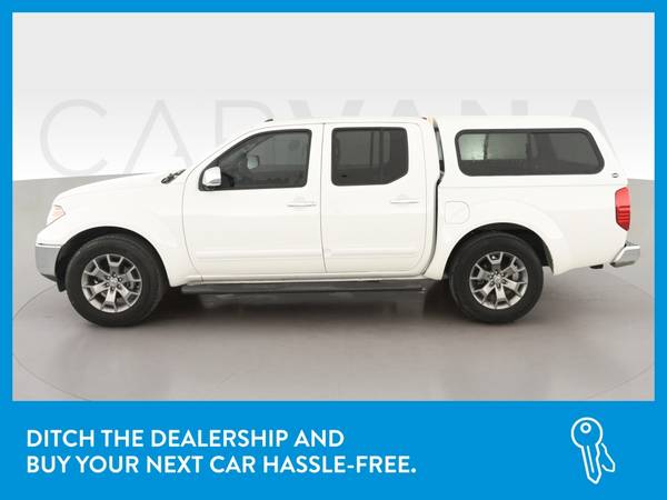 2019 Nissan Frontier Crew Cab SL Pickup 4D 5 ft pickup White for sale in Stillwater, OK – photo 4