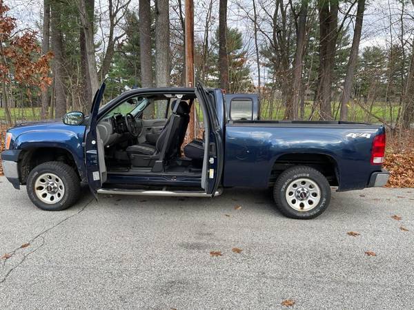 2011 GMC SIERRA 1500 4X4 EXTENDED CAB WITH PLOW 60K MILES - cars &... for sale in Worcester, MA – photo 2
