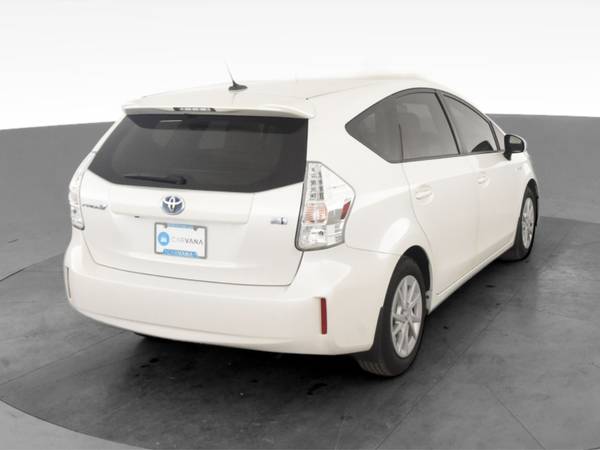 2014 Toyota Prius v Three Wagon 4D wagon White - FINANCE ONLINE -... for sale in Denver , CO – photo 10