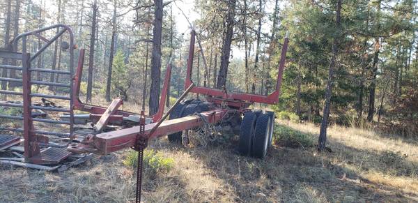 Log truck trailer with scales - cars & trucks - by owner - vehicle... for sale in Smith River, OR – photo 9