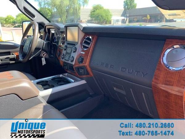 2015 FORD F350 CREW CAB KING RANCH DRW ~ READY TO GO! EASY FINANCING! for sale in Tempe, AZ – photo 20