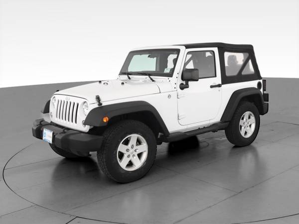 2015 Jeep Wrangler Sport S Sport Utility 2D suv White - FINANCE... for sale in Fort Myers, FL – photo 3