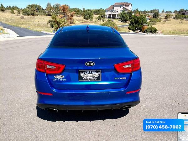 2015 Kia Optima 4dr Sdn SX Turbo - CALL/TEXT TODAY! - cars & trucks... for sale in Sterling, CO – photo 5