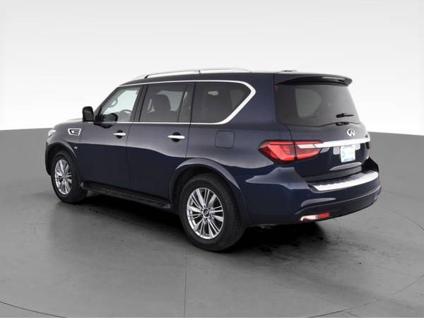 2019 INFINITI QX80 LUXE Sport Utility 4D suv Blue - FINANCE ONLINE -... for sale in Van Nuys, CA – photo 7