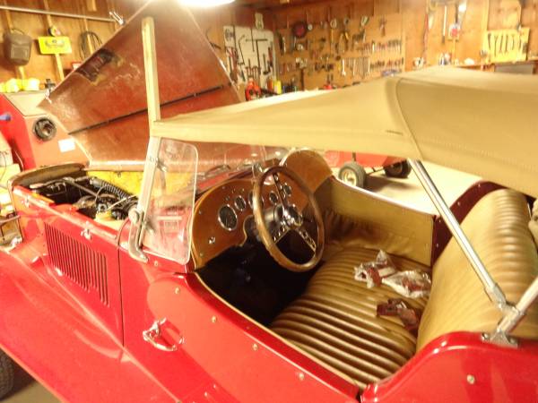 1952 MG td Replica - cars & trucks - by owner - vehicle automotive... for sale in Rose City, MI – photo 6