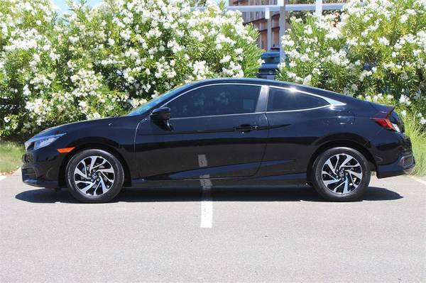 2017 Honda Civic LX-P coupe Crystal Black Pearl for sale in Livermore, CA – photo 9