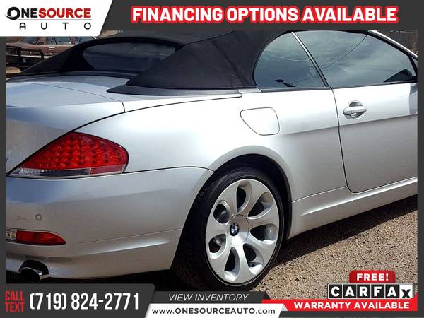 2006 BMW 6 Series 650i 650 i 650-i FOR ONLY 209/mo! for sale in Colorado Springs, CO – photo 12
