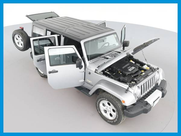 2014 Jeep Wrangler Unlimited Sahara Sport Utility 4D suv Silver for sale in Miami, FL – photo 21
