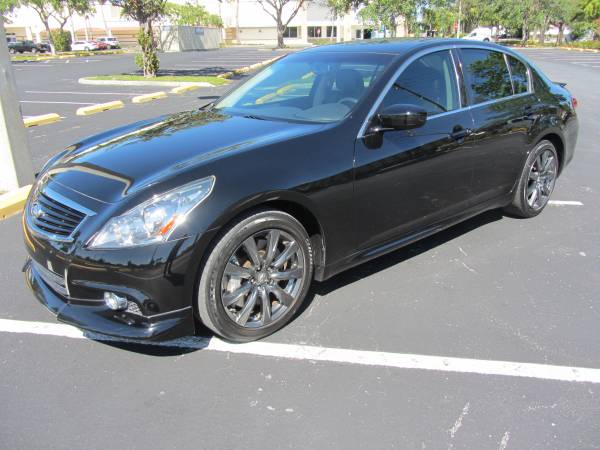 2013 Infiniti G37 S only 27K miles - cars & trucks - by dealer -... for sale in Hollywood, FL – photo 2