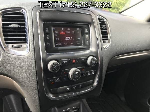 2015 DODGE DURANGO SXT CALL/TEXT D for sale in Somerset, WI – photo 19