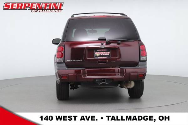 2007 Chevy Chevrolet TrailBlazer LS suv Bordeaux Red Metallic - cars... for sale in Tallmadge, OH – photo 6