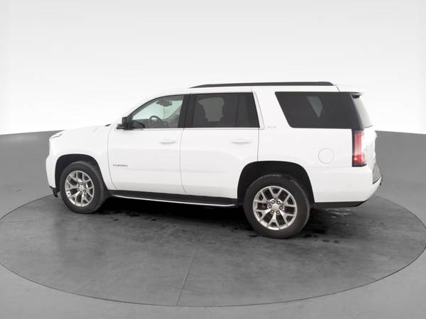 2017 GMC Yukon SLE Sport Utility 4D suv White - FINANCE ONLINE -... for sale in Arlington, District Of Columbia – photo 6