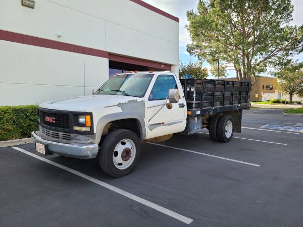 1998 GMC C3500HD Stakebed - cars & trucks - by owner - vehicle... for sale in Simi Valley, CA – photo 3