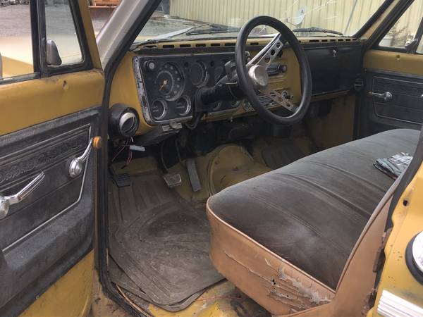 1972 gmc pickup truck 350 automatic runs good needs work - cars & for sale in Lenexa, MO – photo 8
