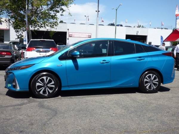 2017 Toyota Prius Prime Advanced sedan Blue Magnetism for sale in Oakland, CA – photo 2