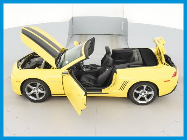 2014 Chevy Chevrolet Camaro LT Convertible 2D Convertible Yellow for sale in LAWTON, OK – photo 16