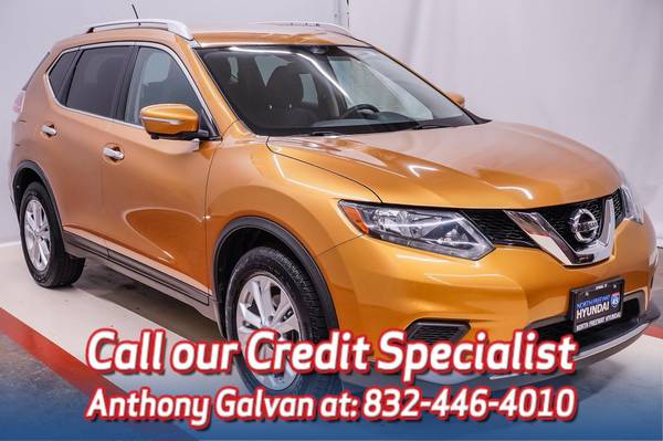 2015 Nissan Rogue SV W/1500 Down 1500 Down 1500 Down - cars for sale in Houston, TX – photo 4