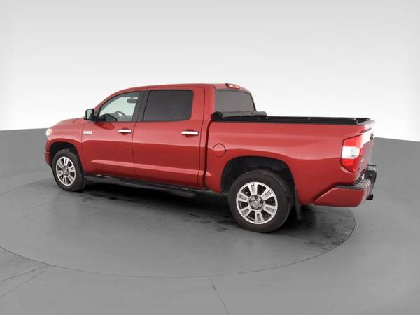 2014 Toyota Tundra CrewMax Platinum Pickup 4D 5 1/2 ft pickup Red for sale in Other, OR – photo 6