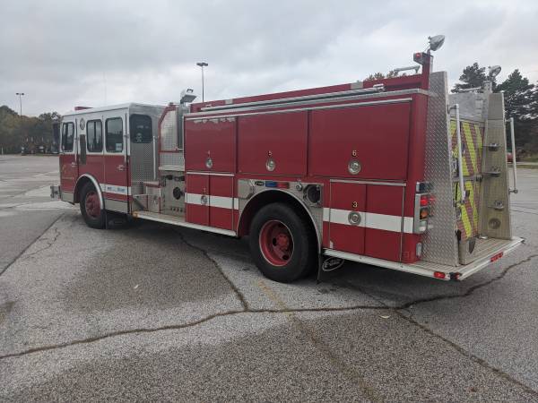 1994 EMERGENCY ONE E-ONE CYCLONE PUMPER / 40k - cars & trucks - by... for sale in Cleveland, OH – photo 6