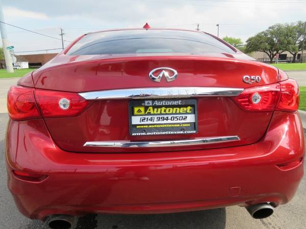2014 INFINITI Q50 4dr Sdn Premium RWD visit us @ autonettexas.com -... for sale in Dallas, TX – photo 5