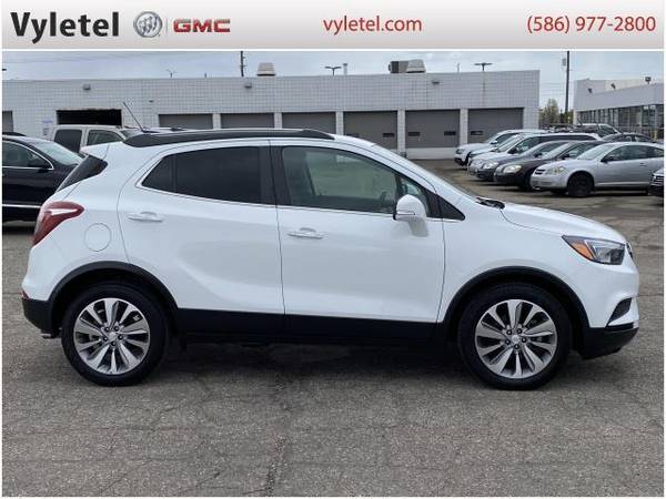 2019 Buick Encore SUV FWD 4dr Preferred - Buick Summit White - cars for sale in Sterling Heights, MI – photo 3