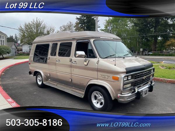 1994 CHEVROLET G20 Sportvan Explorer Conversion Power Bench/BED Wood for sale in Milwaukie, OR – photo 18