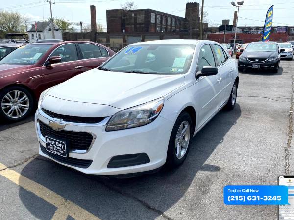 2014 Chevrolet Chevy Malibu 4dr Sdn LS w/1LS - - by for sale in Philadelphia, PA – photo 3