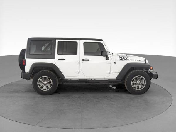 2015 Jeep Wrangler Unlimited Rubicon Sport Utility 4D suv White - -... for sale in Indianapolis, IN – photo 13